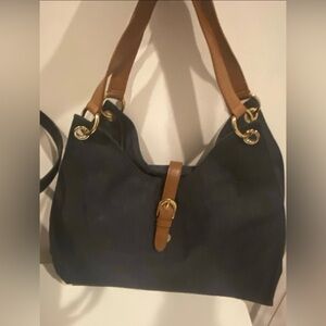 Talbots straw shoulder rbag